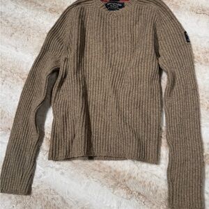 ❌Soldondepop❌Vintage Abercrombie & Fitch Muscle Wool/ Cotton Long Sleeve Sweater